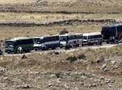 Принудительная эвакуация: Сирийские повстанцы покидают Кунейтру