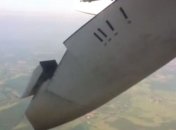 У самолета, который летел во Флоренцию, частично развалилось крыло (Видео)