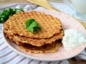 Ломаем стереотипы - готовим несладкие вафли