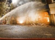 Китайским пожарным удалось потушить огонь в старинном городе Хунцзян