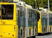 Митинг в Киеве: Движение некоторых троллейбусов перекрыто