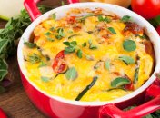 Овочева запіканка на сніданок