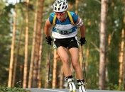 Летний биатлон.Три промаха Вали Семеренко откинули ее на 5 место