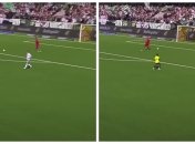 Оливер Довин перепутал мяч с 11-метровой отметкой