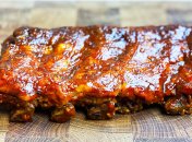 Свинячі реберця барбекю