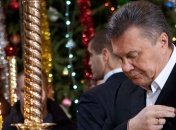 Виктор Янукович помолился за Украину 