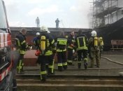 Пожар на корабле в Херсоне: названа предварительная причина