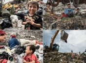 Свалка в Индонезии, на которой живут 3000 семей (Фото)