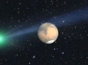 На Марс движется комета