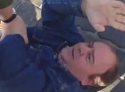 Неизвестный стрелял возле поваленного памятника Ленина в Харькове