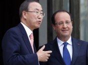 Франсуа Олланд обсудил с Пан Ги Муном работу инспекторов ООН в Сирию