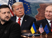 Владимир Зеленский, Дональд Трамп и Владимир Путин