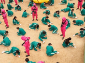 Кадр із серіалу "Гра в кальмара"