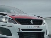 Peugeot презентовала новый гоночный автомобиль (Видео)