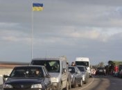 На КПП "Чонгар" украинский флаг подняли над российским