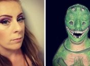 Косметика и талант: головокружительные 3D-иллюзии от визажистки-самоучки (Фото)