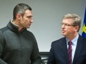 Кличко обсудил с Фюле план будущего развития Украины