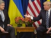 Белый дом рассказал, о чем говорили Трамп и Порошенко