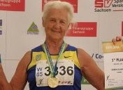 90-летняя легкоатлетка установила рекорд Украины