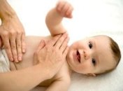 Массаж спинки, животика и груди