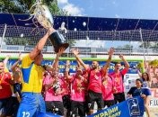 "Выбор" - трехкратный чемпион Украины по пляжному футболу