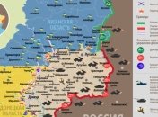 Карта АТО на востоке Украины (16 июля)