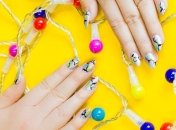 Маникюр на Новый год 2020: нескучные варианты с тематическими рисунками (Фото)