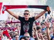 100 тысяч болельщиков поддерживали "Аякс" на площади Амстердама во время финала ЛЕ