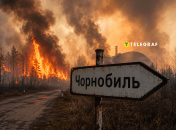 Зона відчуження палає кілька днів