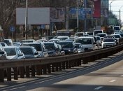 Несмотря не карантин, утро в Киеве началось с пробок