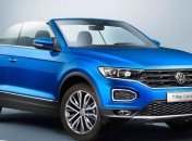 Volkswagen презентует новый автомобиль T-Roc в кузове кабриолет 