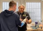 Військовий медик отримав протез