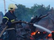 На Прикарпатье сгорела старинная деревянная церковь УПЦ КП