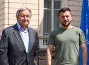 Антоніо Гуттереш та Володимир Зеленський