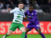 Деклан Мак Манус в матче с "Фиорентиной"