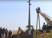 Под Краматорском взорвался газопровод (Видео)