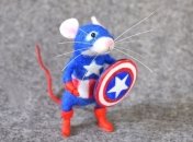 Повстяні мишки в образах відомих персонажів і героїв поп-культури (Фото)