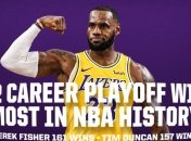 Фантастичні рекорди вдалося встановити Леброну Джеймсу