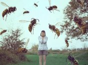 Для людини може бути небезпечним укус бджоли або будь-якої іншої мошки