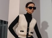 Трикотажний жилет - тренд весни 2024