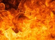 В Тернополе горел автобус волонтеров, возивший помощь в зону АТО