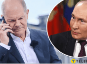 Олаф Шольц и Владимир Путин (слева направо)