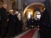 Петр и Марина Порошенко помолились за украинских военных