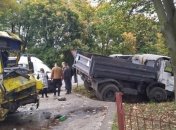На Львовщине грузовик врезался в маршрутку, есть пострадавшие