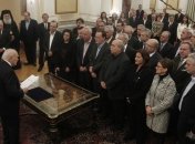 Правительство Греции принесло присягу