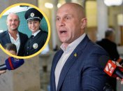 Ілля Кива з донькою