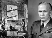 Западный Берлин. Помощь Германии по плану Маршалла. План спасения экономик многих стран Европы был выдвинут госсекретарем США генералом Джорджем Кеттлетом Маршаллом