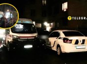 Машины быстрой и полиции в Одессе.