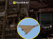 Російський "шахед" влучив в багатоповерхівку в Дніпрі