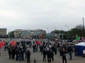 В Харькове проходит митинг за федерализацию Украины